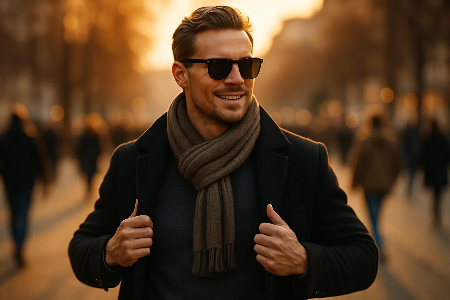 Selbstvertrauen stärken – selbstbewusster Mann