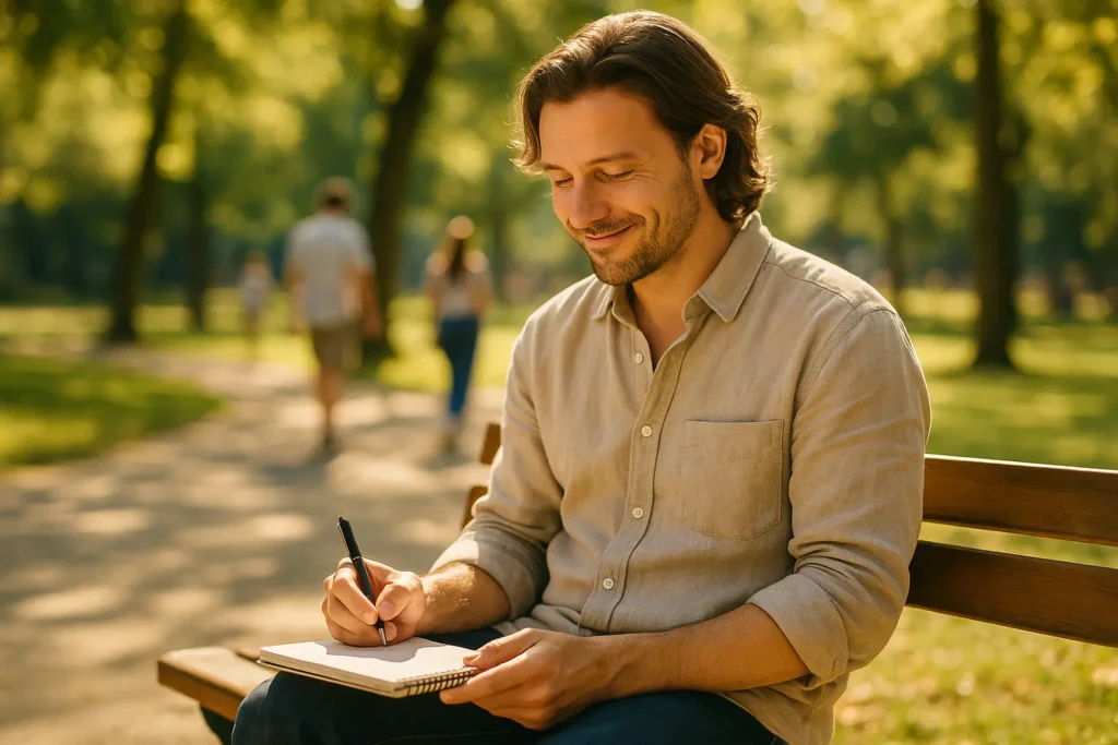 Selbstbewusster werden durch bewusstes Nachdenken und Schreiben